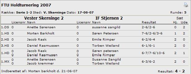 5. runde Serie 1